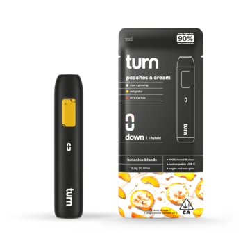 2.0g AIO | peaches n cream | botanica blends | down |