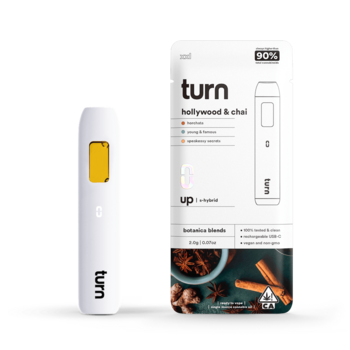 2.0g AIO | hollywood & chai | botanica blends | up |