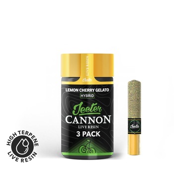 Jeeter Cannon Live Resin - 3 Pack - Lemon Cherry Gelato