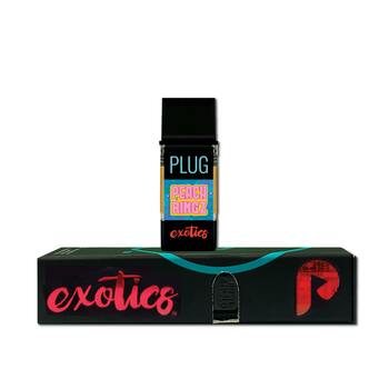 VAPE - 1g PLUG™ EXOTICS: Peach Ringz