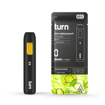 2.0g AIO | kiwi spiked punch | botanica blends | down |