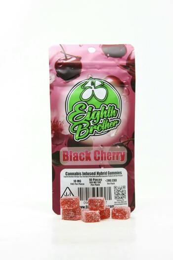 Black Cherry Gummies 10 pack (100mg)