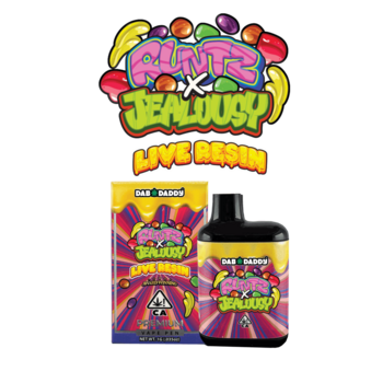 Rainbow Sherbet Live Resin Vape Dab Daddy® 1g